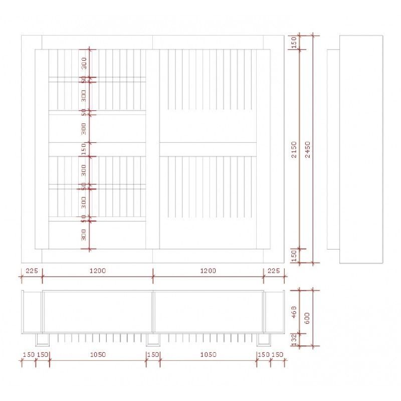 Image 4 : Hermoso armario blanco y brillante ...