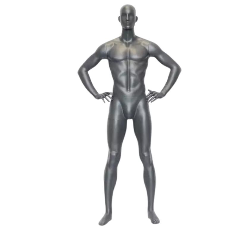 Athletisches m&auml;nnliches puppe mit den Muskeln : Mannequins vitrine