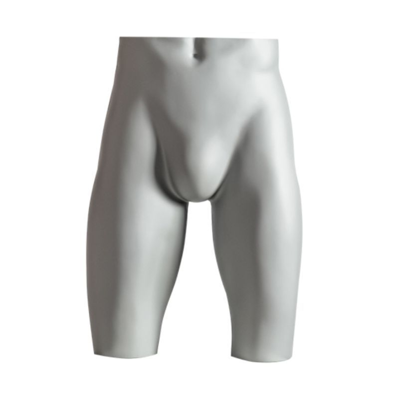 Bacino di manichino con inizio gamba grigia : Mannequins vitrine