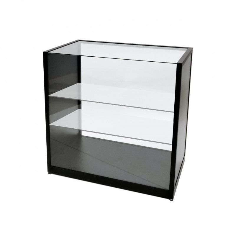 Bancone da negozio con vetrina nera 100 cm : Mobilier bureau