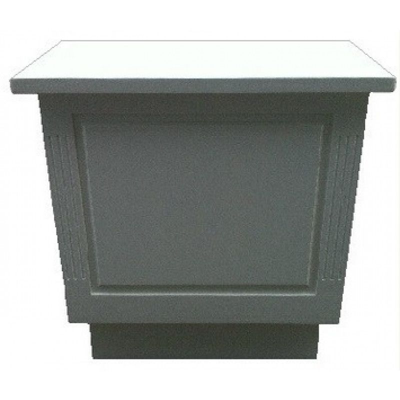 Banconi bianco en legno 100 cm : Comptoirs shopping