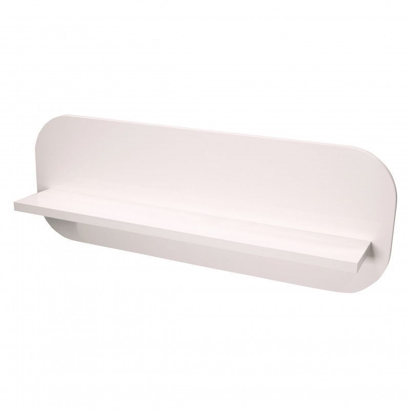 Basic shelf white color : Mobilier shopping