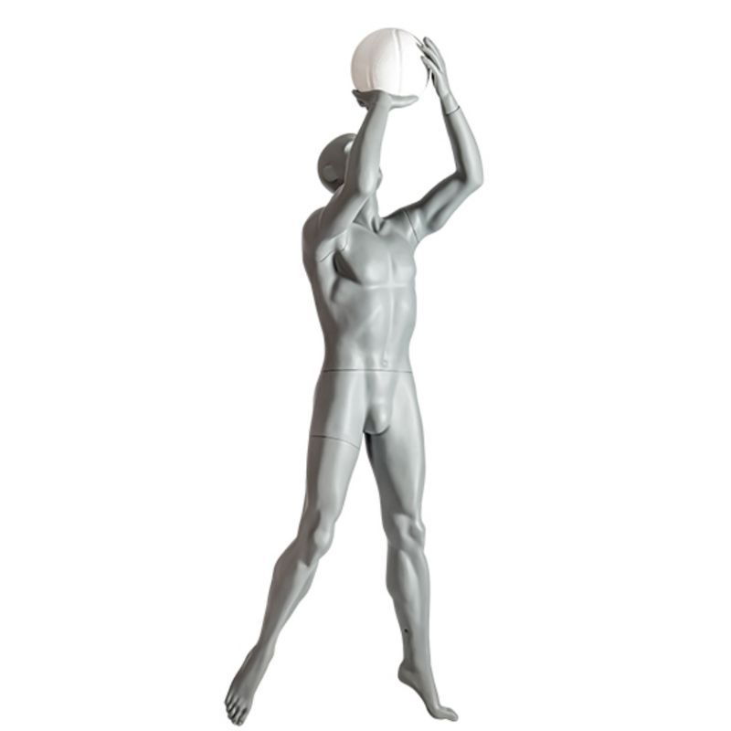 Basketball-Schaufensterpuppe der M&auml;nner : Mannequins vitrine