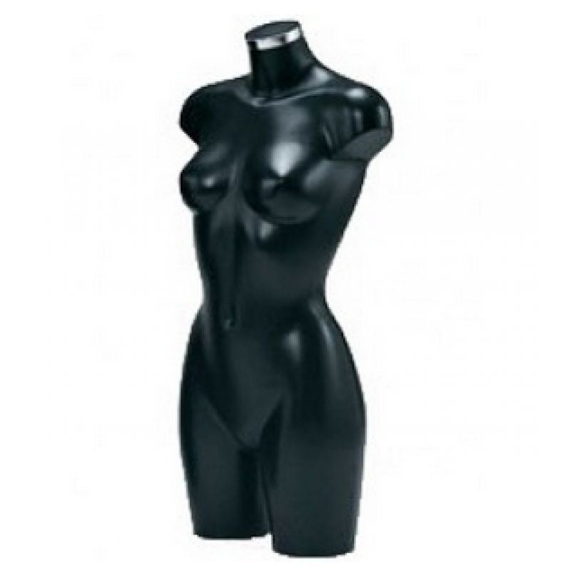 Image 1 : Black female torso in polypropylene ...