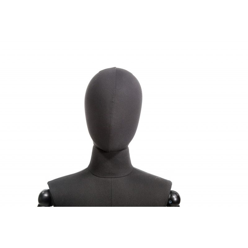13 in H Female Head Mannequin Bust Form Display Mannequin Matte White  MH53-WT 