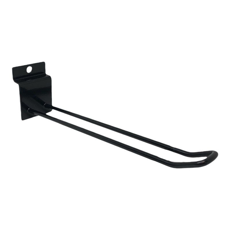 Black hook 20cm : Mobilier shopping
