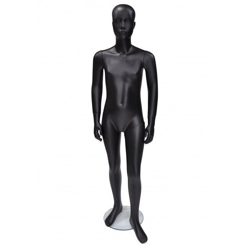 Black kid mannequins 12 years old : Mannequins vitrine