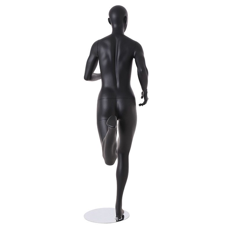 Image 3 : Running female mannequins mat black ...