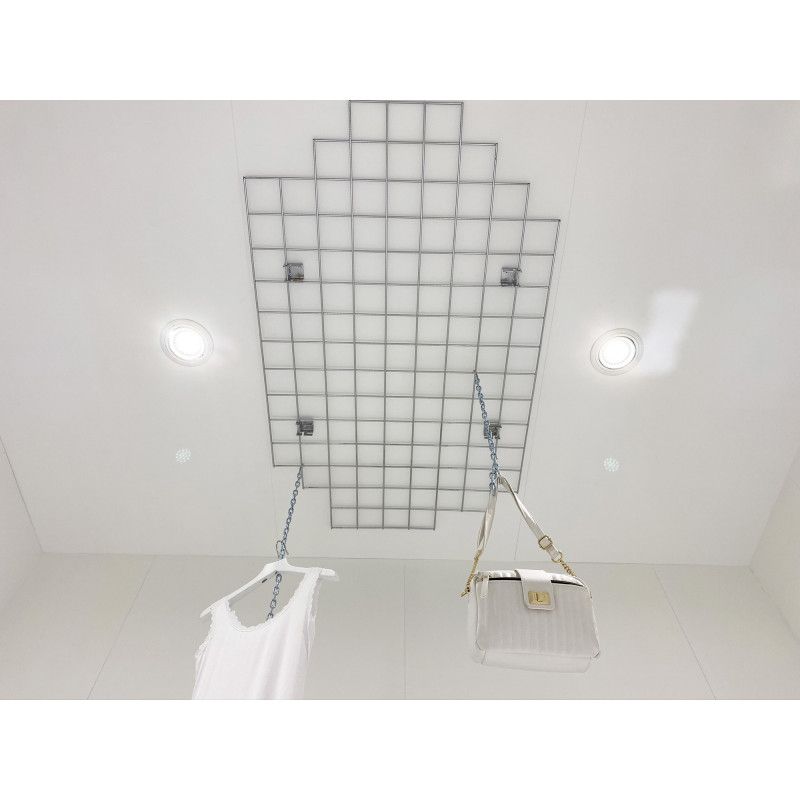 Image 2 : Black Wire Mesh display 1400 ...