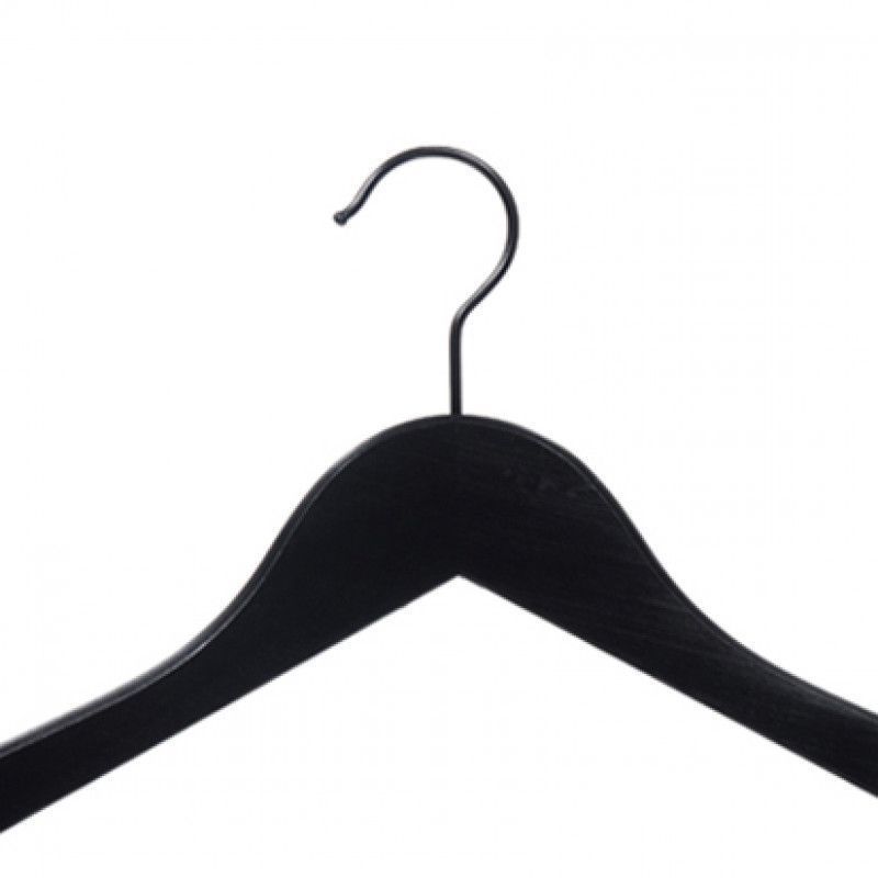 Image 1 : 10 Black Women's Hangers ...