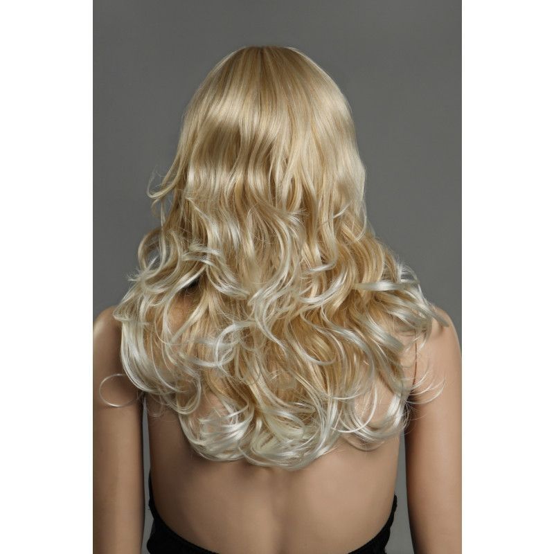 Image 3 : Blond color female display wig ...