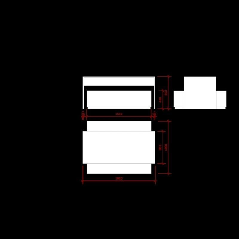 Image 3 : Podiums for glossy white shop ...