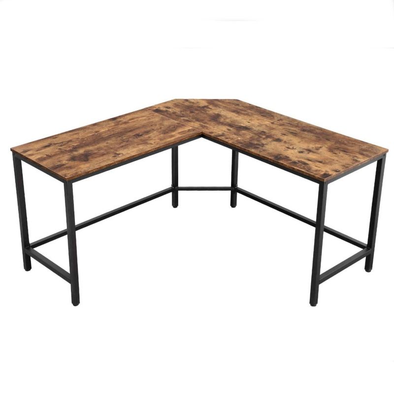 Bureau d'angle style industriel