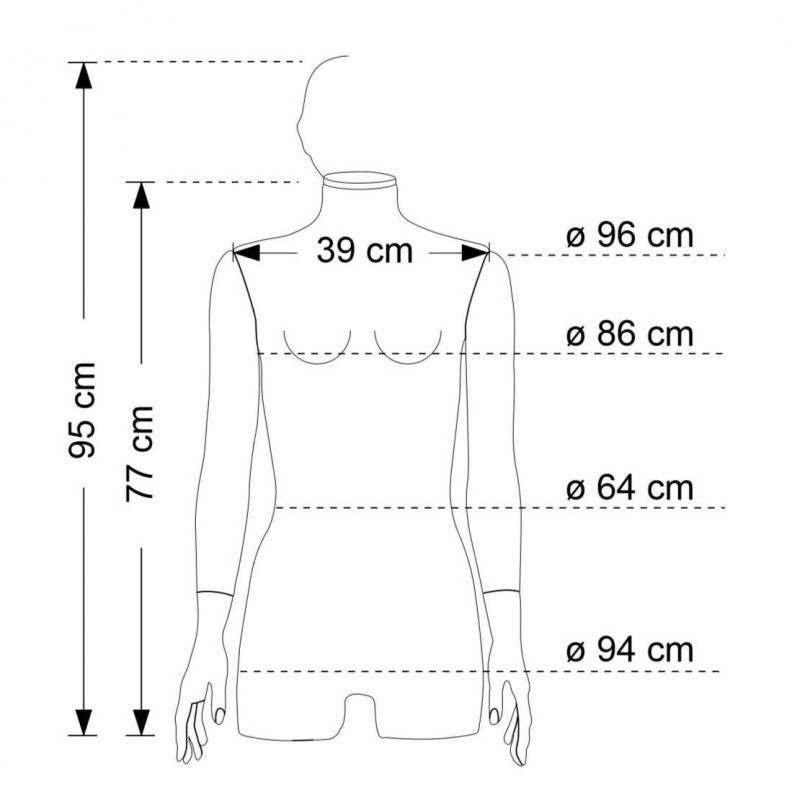 Image 2 : Buste couture femme suspendu avec ...