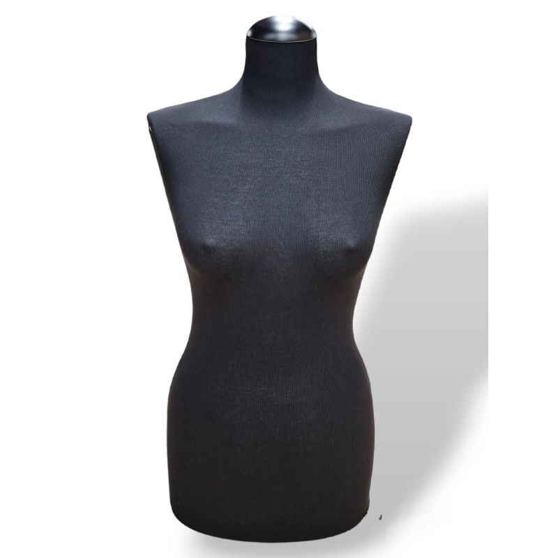 Buste couture femme tissu noir sans base : Bust shopping