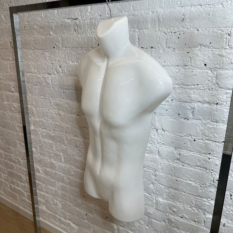 Image 1 : Buste de mannequin homme blanc ...
