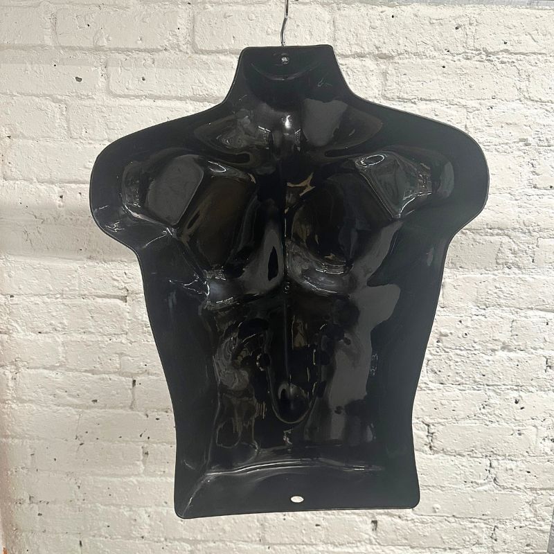 Image 2 : Buste de Mannequin homme noir ...