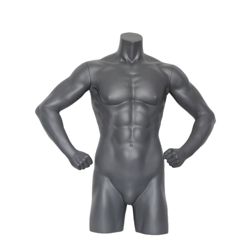 Buste mannequin homme sport avec d&eacute;part jambes : Bust shopping