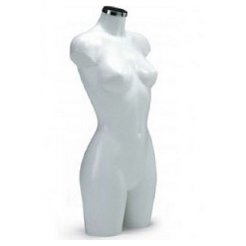 Busti donna con piede en plastico bianco : Bust shopping