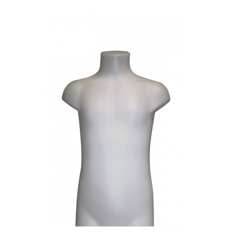 Busto de ninos 3 anos en plastico blanco : Bust shopping