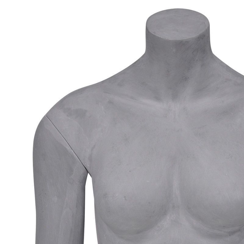 Image 1 : Busto de maniquí senora grise ...