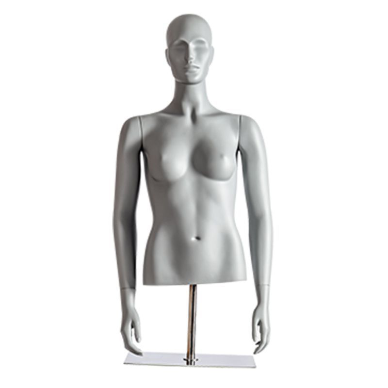 Image 2 : Busto donna sport corto - grigio ...