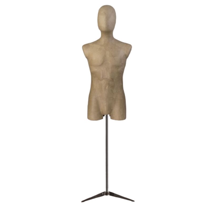 Esplorate la combinazione di modernità e artigianato con il nostro ... Busto maschile in cartapesta su base tripode : Bust shopping