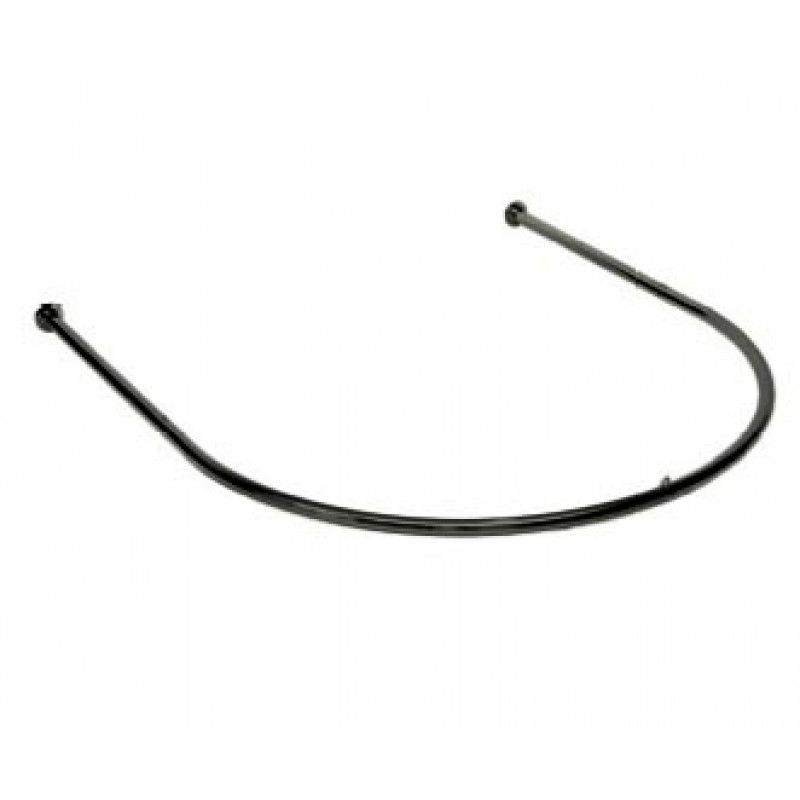 Cadre sans rideaux pour cabine d'essayage noir matt.
Le ... Cadre pour cabine d'essayage 100 cm noir : Mobilier shopping