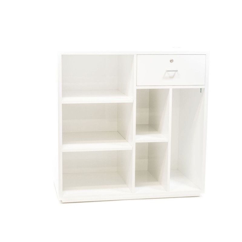 Image 3 : Small white cabinet. Dimensions: 290 ...