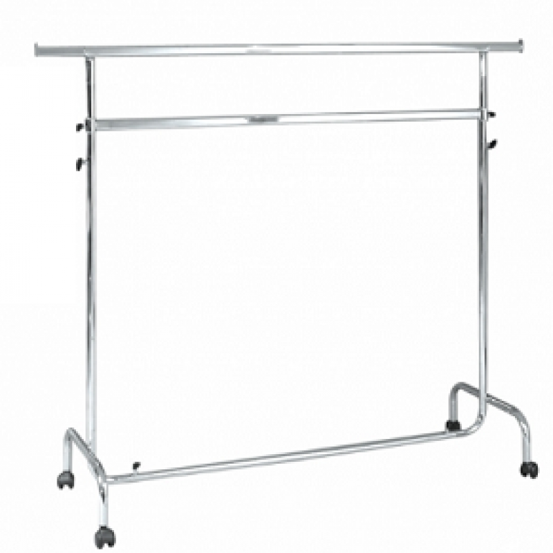 Hanging clothes rails removable in metal : Portants shopping