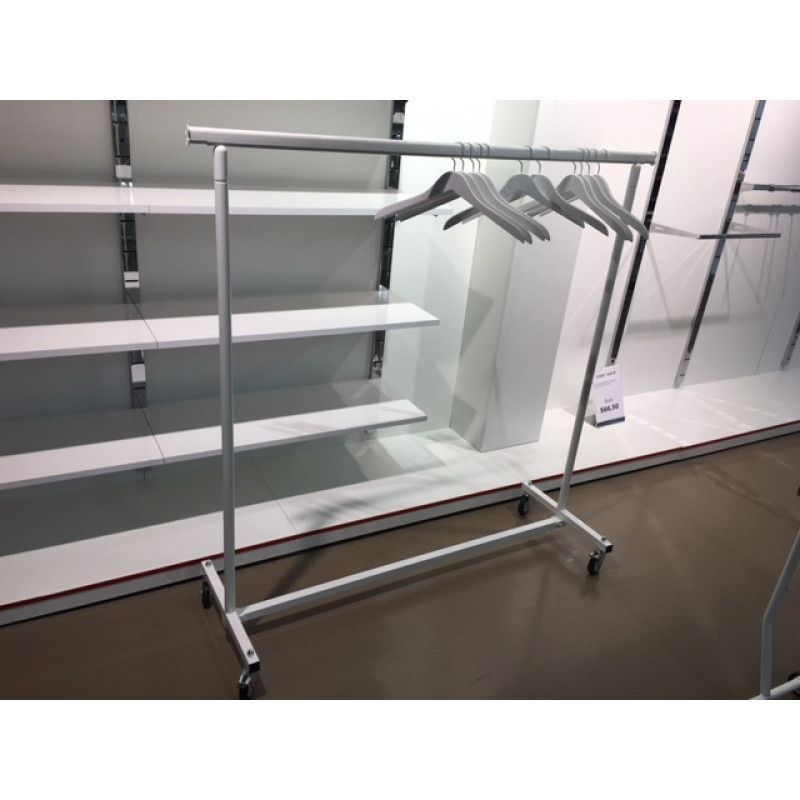 Image 2 : Clothes rack on rubber wheels ...