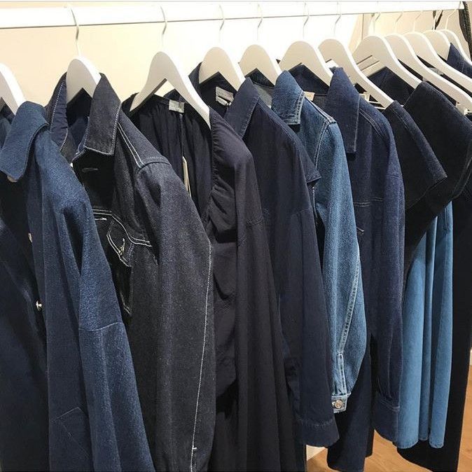 Image 4 : Straight clothing rails  withe color ...