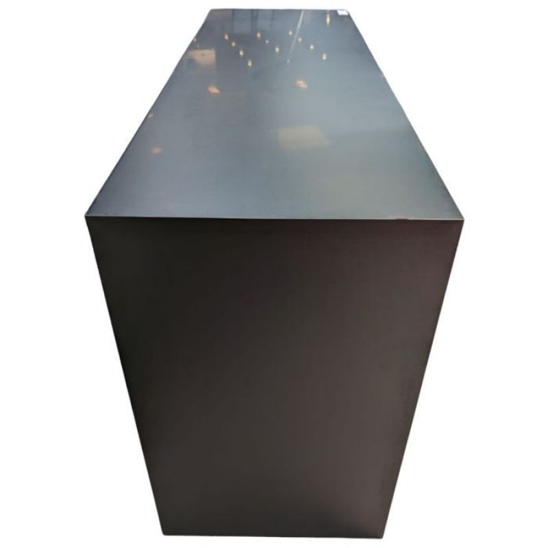 Image 5 : Comptoir classique 180cm noir et ...