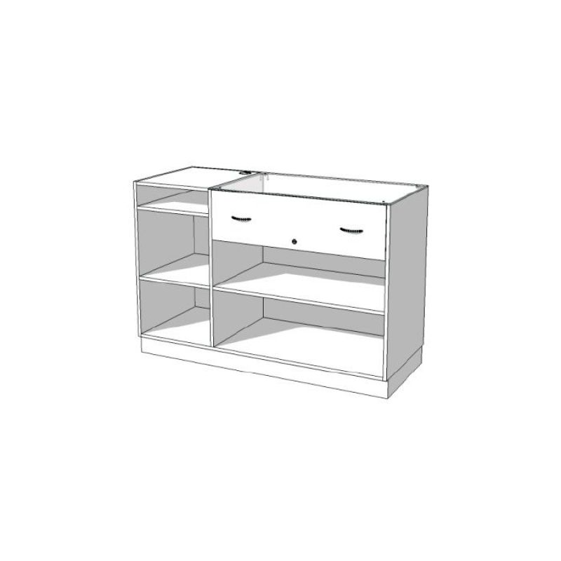 Image 4 : Comptoir de vente 150 cm ...