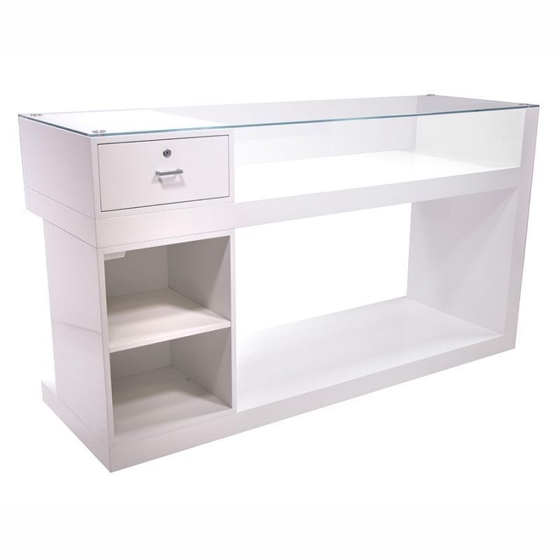 Image 1 : Comptoir moderne verre et panneaux ...