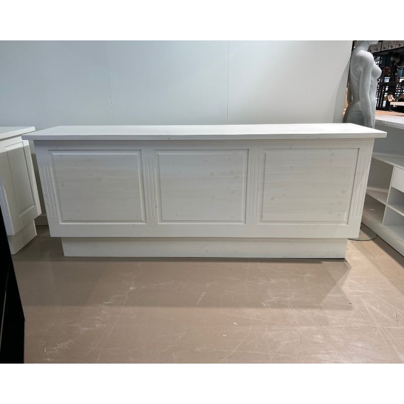 Image 4 : Comptoir de magasin authentique blanc ...