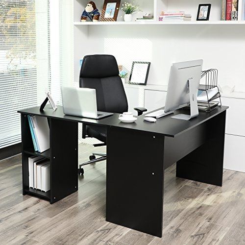 Image 2 : Computer desk, computer desk with ...