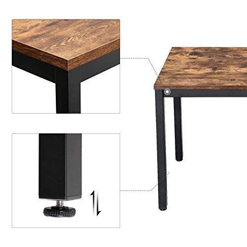 Image 4 : Computertisch Holz und Metall