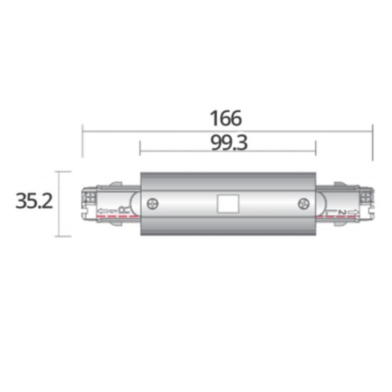 Image 1 : Conector para pista LED trif ...