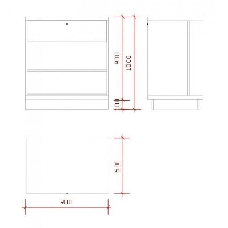 Image 2 : 90 cm de larghezza, 100 ...