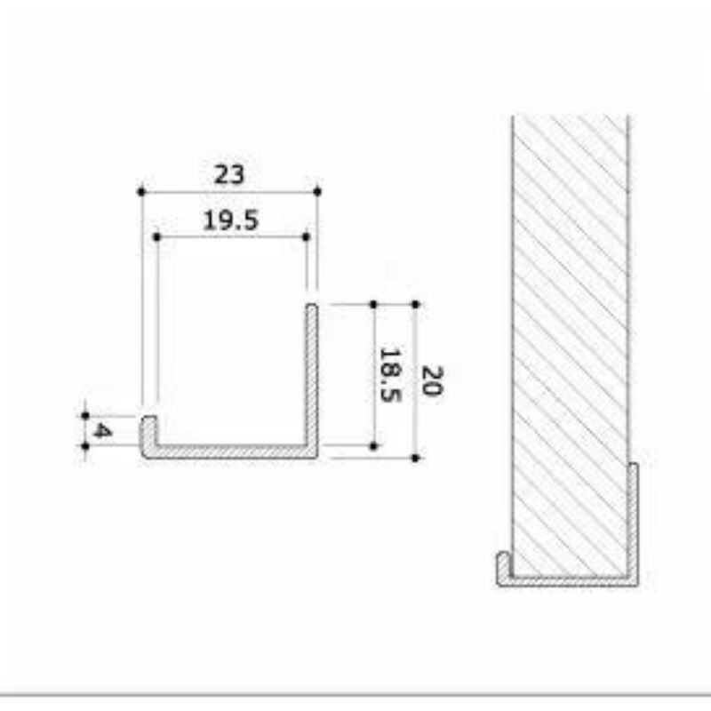 Image 1 : Cornières pour panneaux rainur ...