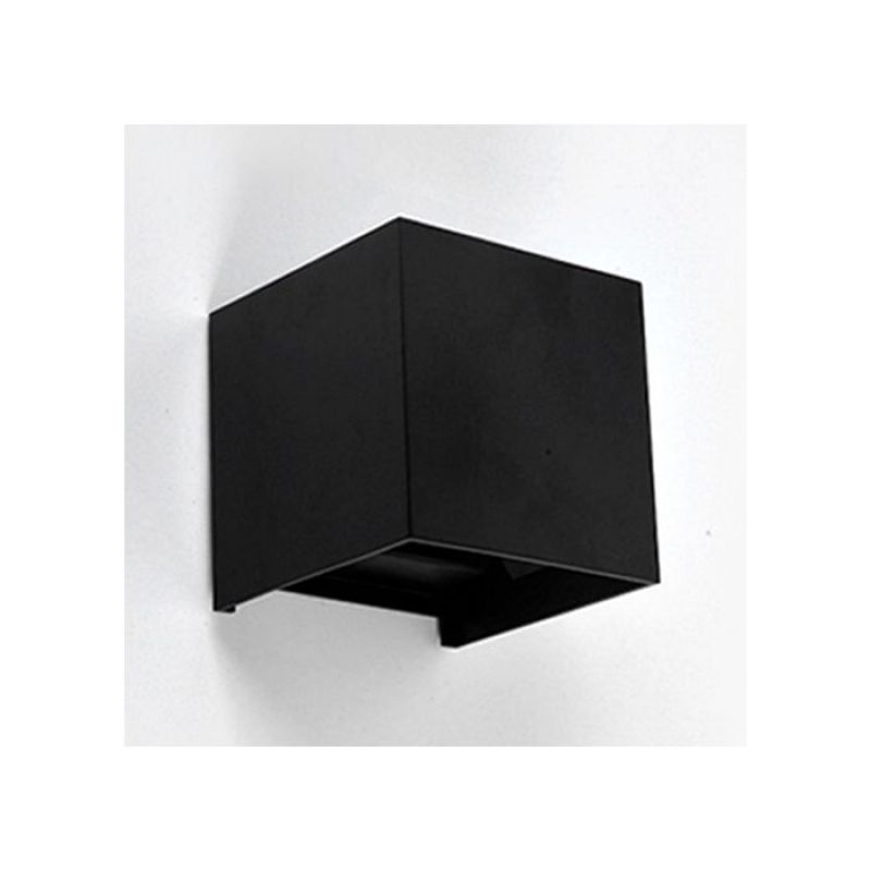 Image 1 : Cube d'éclairage LED - Noir ...