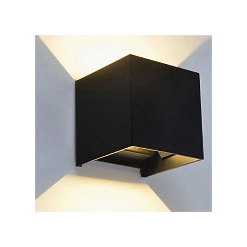 Cubo di illuminazione LED nero 2700 Kelvin : Eclairage