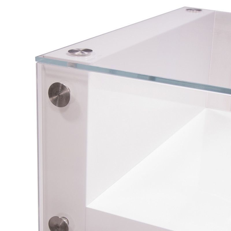 Image 3 : Modern glass counter and white ...