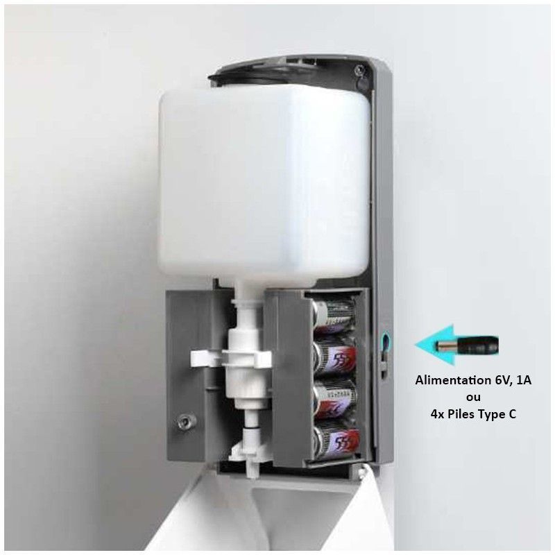 Image 2 : Dispensador de gel hidroalcoholico sin ...