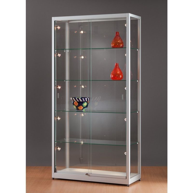 Display cabinet aluminium : Mobilier shopping