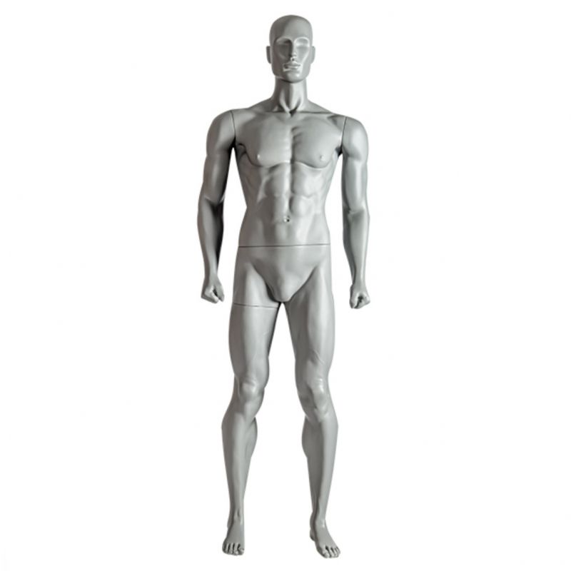 Display fitness male mannequin : Mannequins vitrine