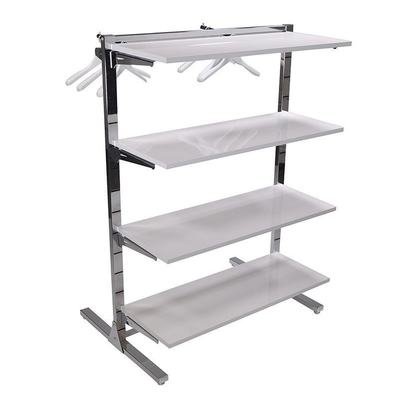 Image 1 : Chromed metal display 145 cm ...