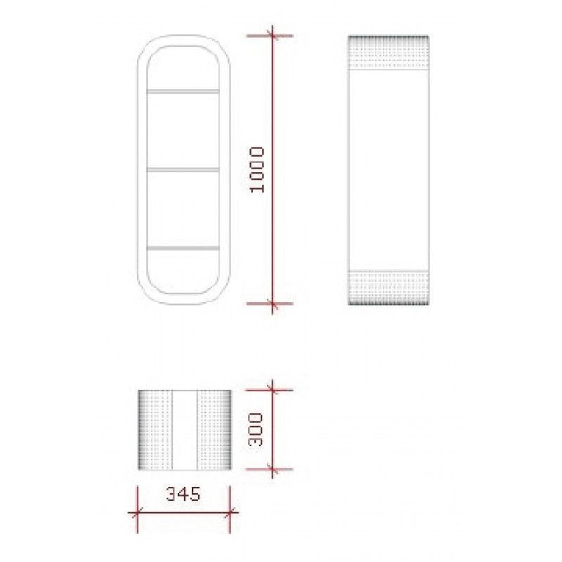 Image 1 : Display shelves white gloss
Dimensions ...