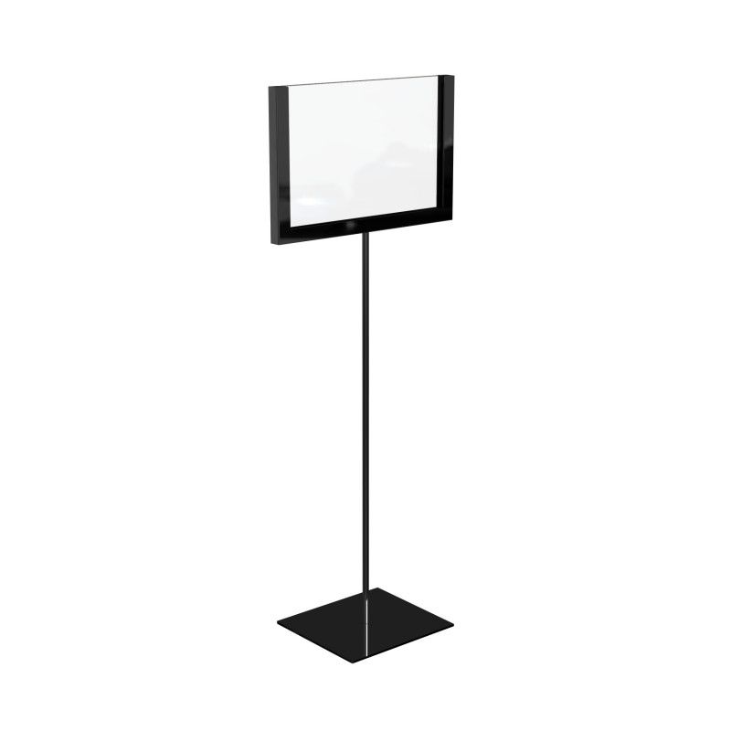 Display stand A6 black : Presentoirs shopping